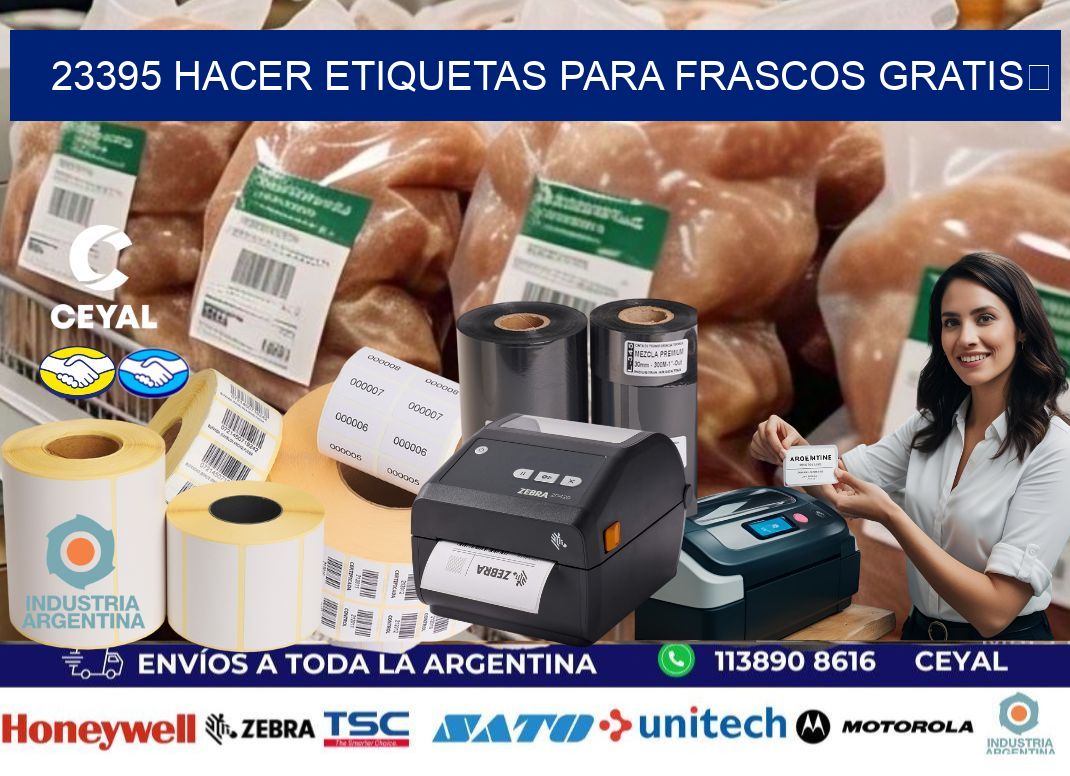 23395 Hacer etiquetas para frascos gratis 